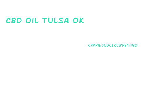 Cbd Oil Tulsa Ok