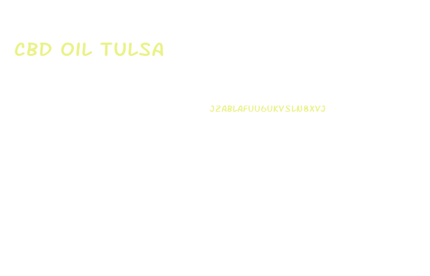 Cbd Oil Tulsa