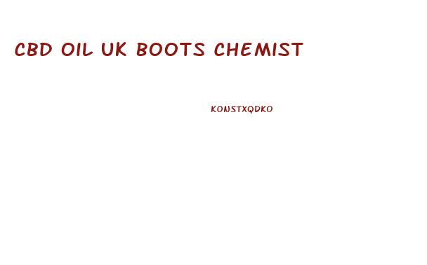 Cbd Oil Uk Boots Chemist