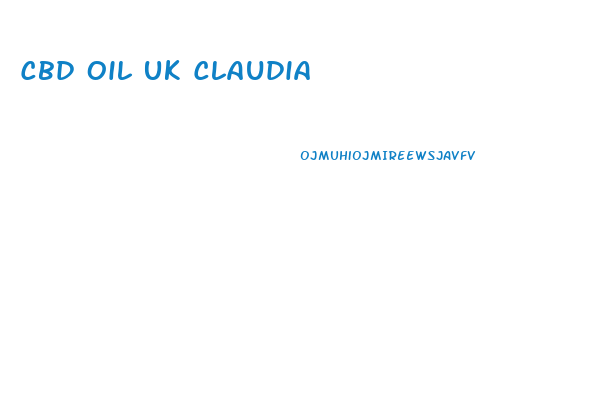 Cbd Oil Uk Claudia