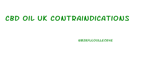 Cbd Oil Uk Contraindications
