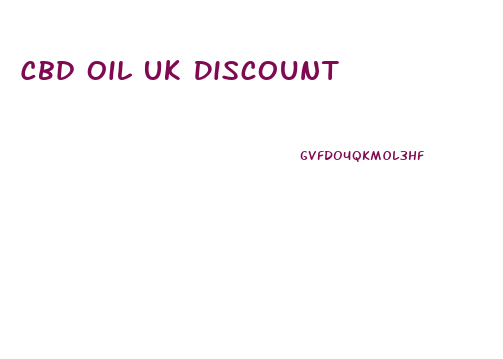 Cbd Oil Uk Discount