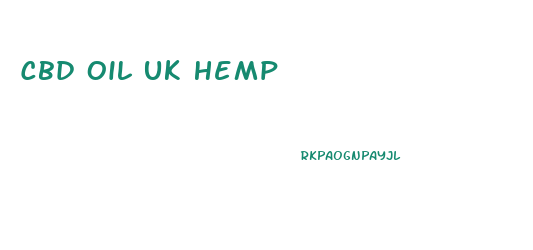 Cbd Oil Uk Hemp