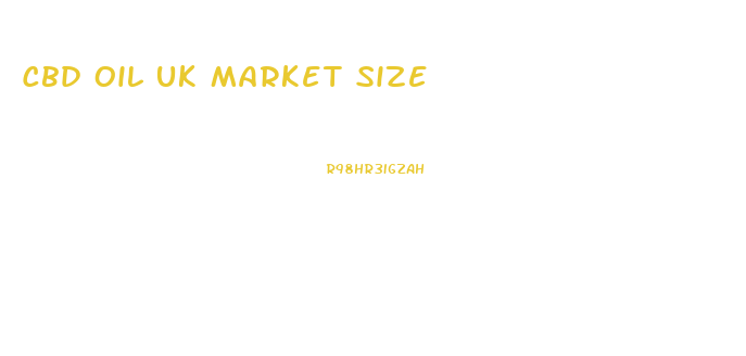 Cbd Oil Uk Market Size