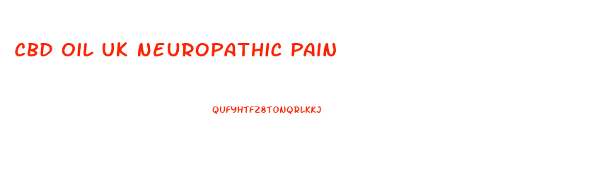 Cbd Oil Uk Neuropathic Pain