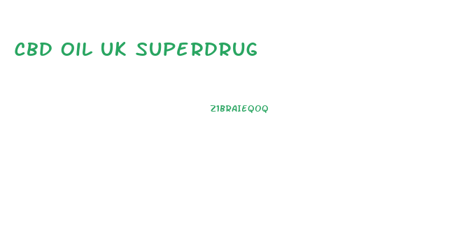 Cbd Oil Uk Superdrug