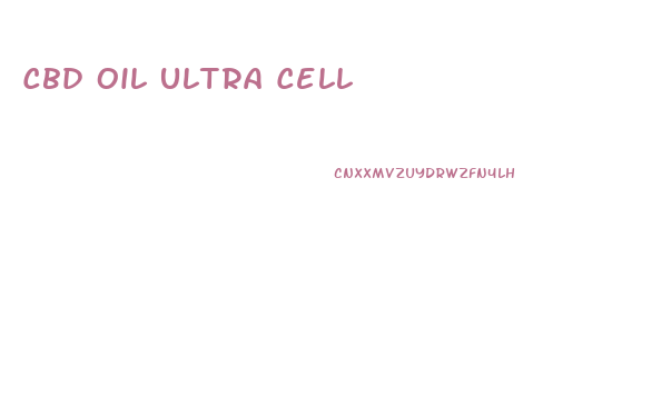 Cbd Oil Ultra Cell