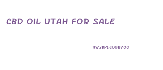 Cbd Oil Utah For Sale