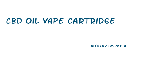 Cbd Oil Vape Cartridge