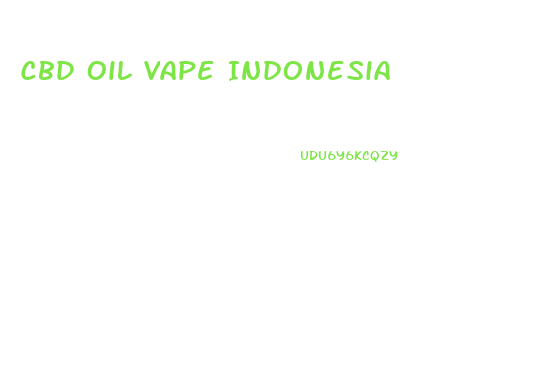 Cbd Oil Vape Indonesia
