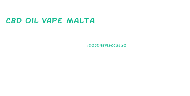 Cbd Oil Vape Malta