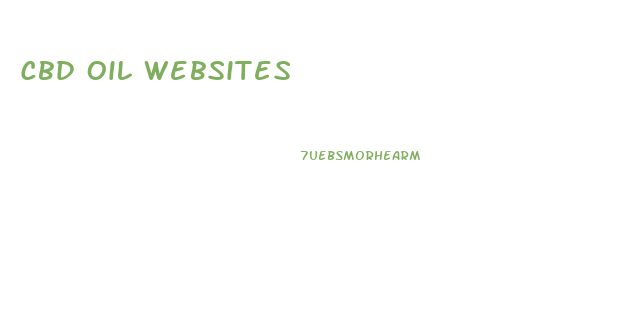 Cbd Oil Websites