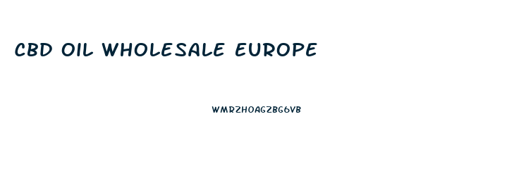Cbd Oil Wholesale Europe