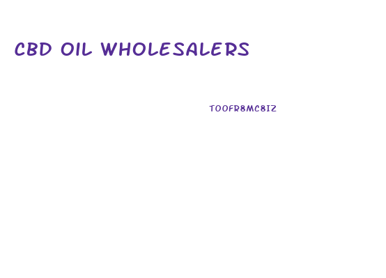 Cbd Oil Wholesalers
