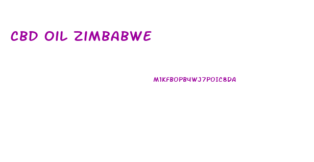 Cbd Oil Zimbabwe