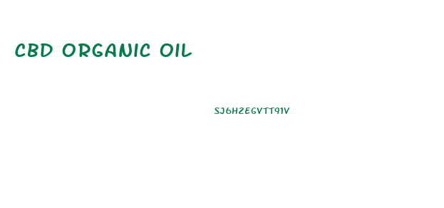 Cbd Organic Oil