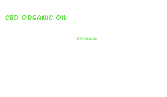 Cbd Organic Oil