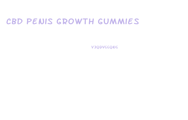 Cbd Penis Growth Gummies