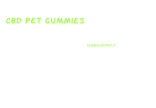 Cbd Pet Gummies