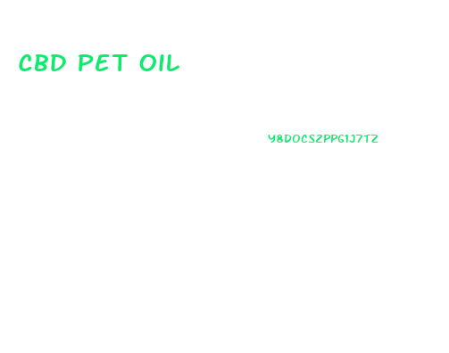 Cbd Pet Oil