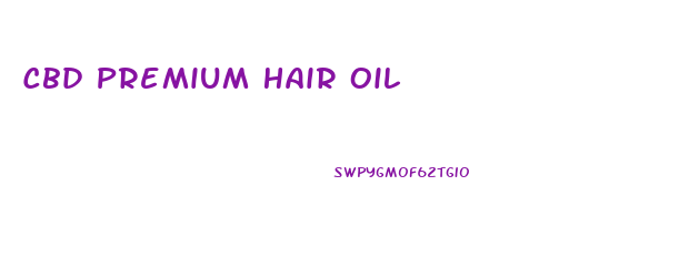 Cbd Premium Hair Oil