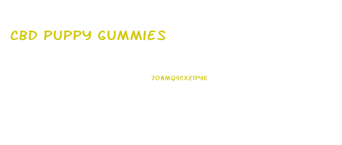 Cbd Puppy Gummies