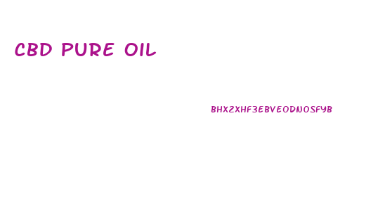 Cbd Pure Oil