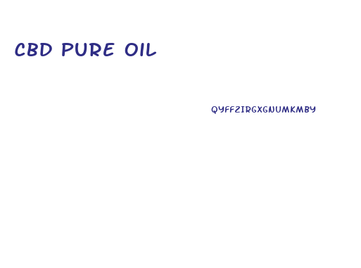 Cbd Pure Oil