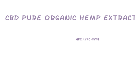 Cbd Pure Organic Hemp Extract 300 Mg Gummies