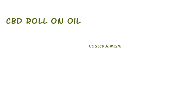 Cbd Roll On Oil