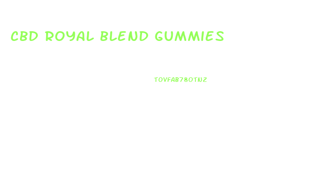 Cbd Royal Blend Gummies