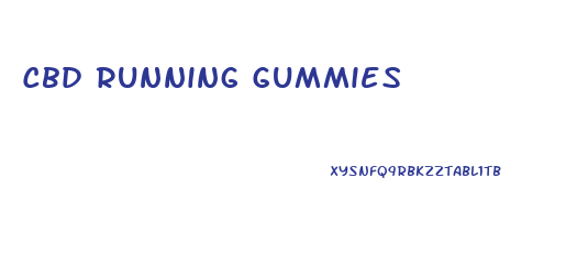 Cbd Running Gummies