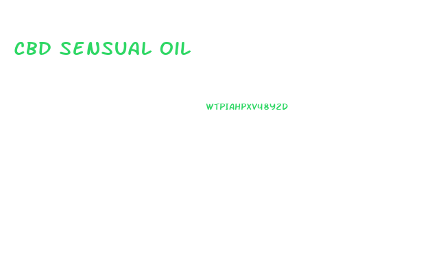 Cbd Sensual Oil