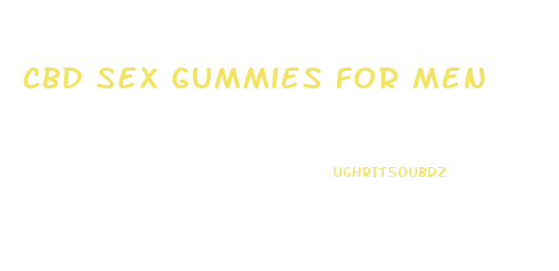 Cbd Sex Gummies For Men