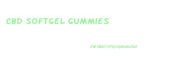 Cbd Softgel Gummies