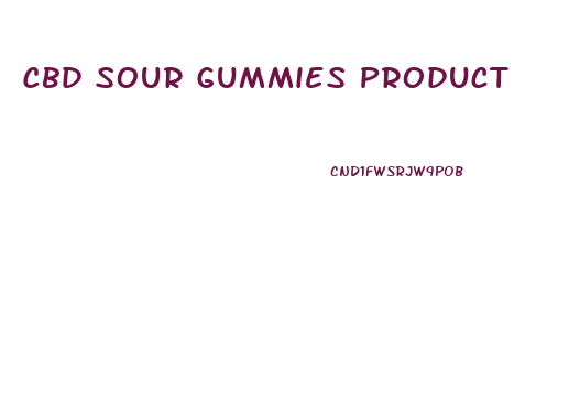 Cbd Sour Gummies Product