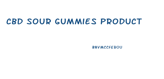 Cbd Sour Gummies Product