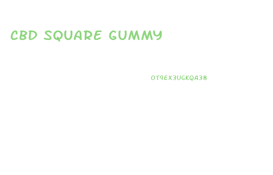 Cbd Square Gummy