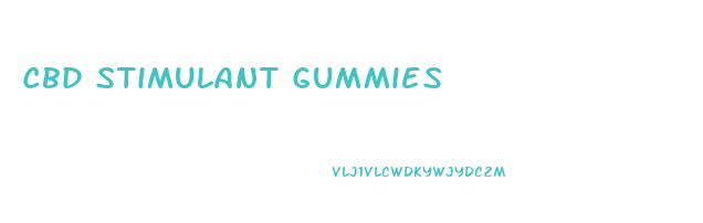 Cbd Stimulant Gummies