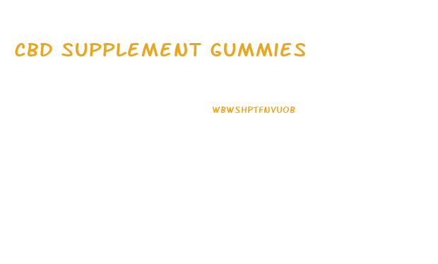 Cbd Supplement Gummies