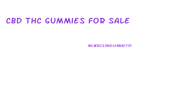 Cbd Thc Gummies For Sale