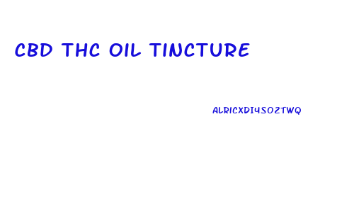 Cbd Thc Oil Tincture