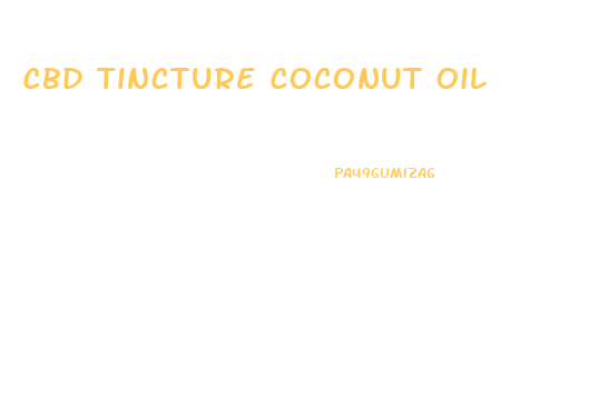 Cbd Tincture Coconut Oil