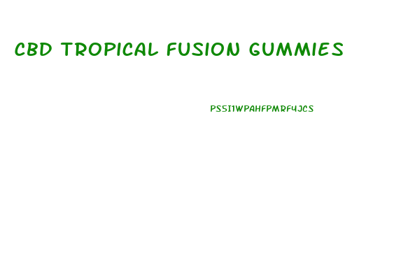 Cbd Tropical Fusion Gummies