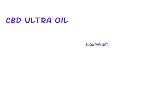 Cbd Ultra Oil