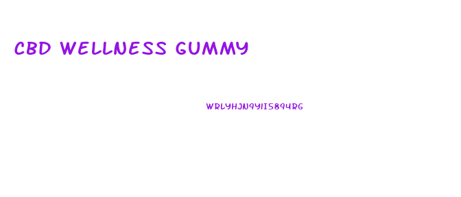 Cbd Wellness Gummy