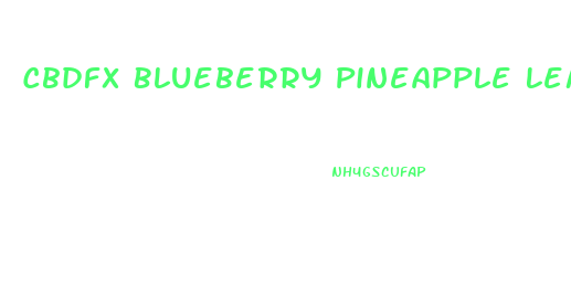 Cbdfx Blueberry Pineapple Lemon Cbd Oil Tincture