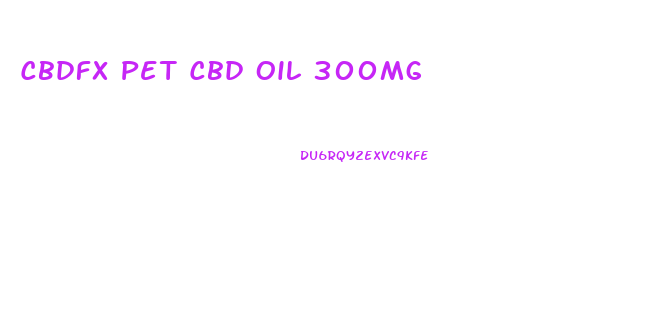 Cbdfx Pet Cbd Oil 300mg