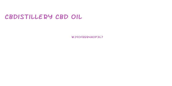 Cbdistillery Cbd Oil