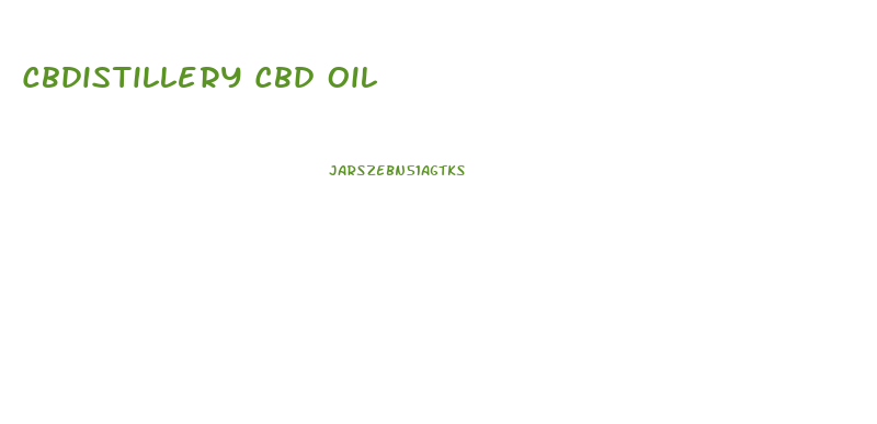 Cbdistillery Cbd Oil